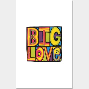 Happy Mondays 'BIG LOVE' Design Posters and Art